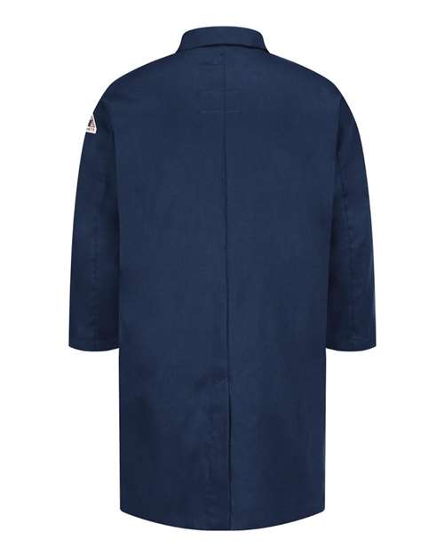 Concealed Snap Front Lab Coat - EXCEL FR® ComforTouch® - 6 oz.